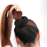 Women Lady Donut Hair Ring