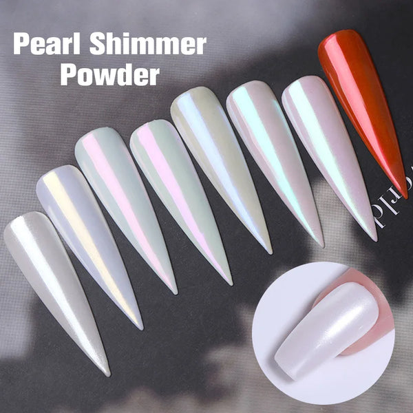 Box Pearl Shell Nail Glitter Powder